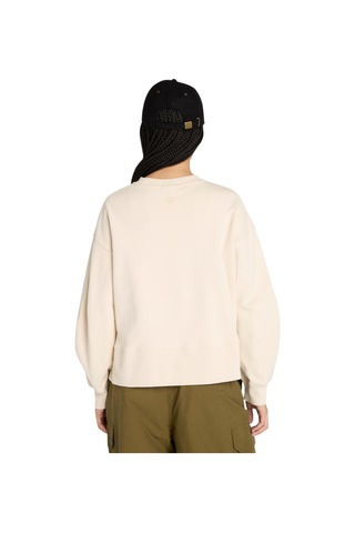 B0a41zbefl1-r Timberland Lush Comfort Crew Sweatshirt Kadın Sweatshirt Bej B0a41zbefl1-r Bej