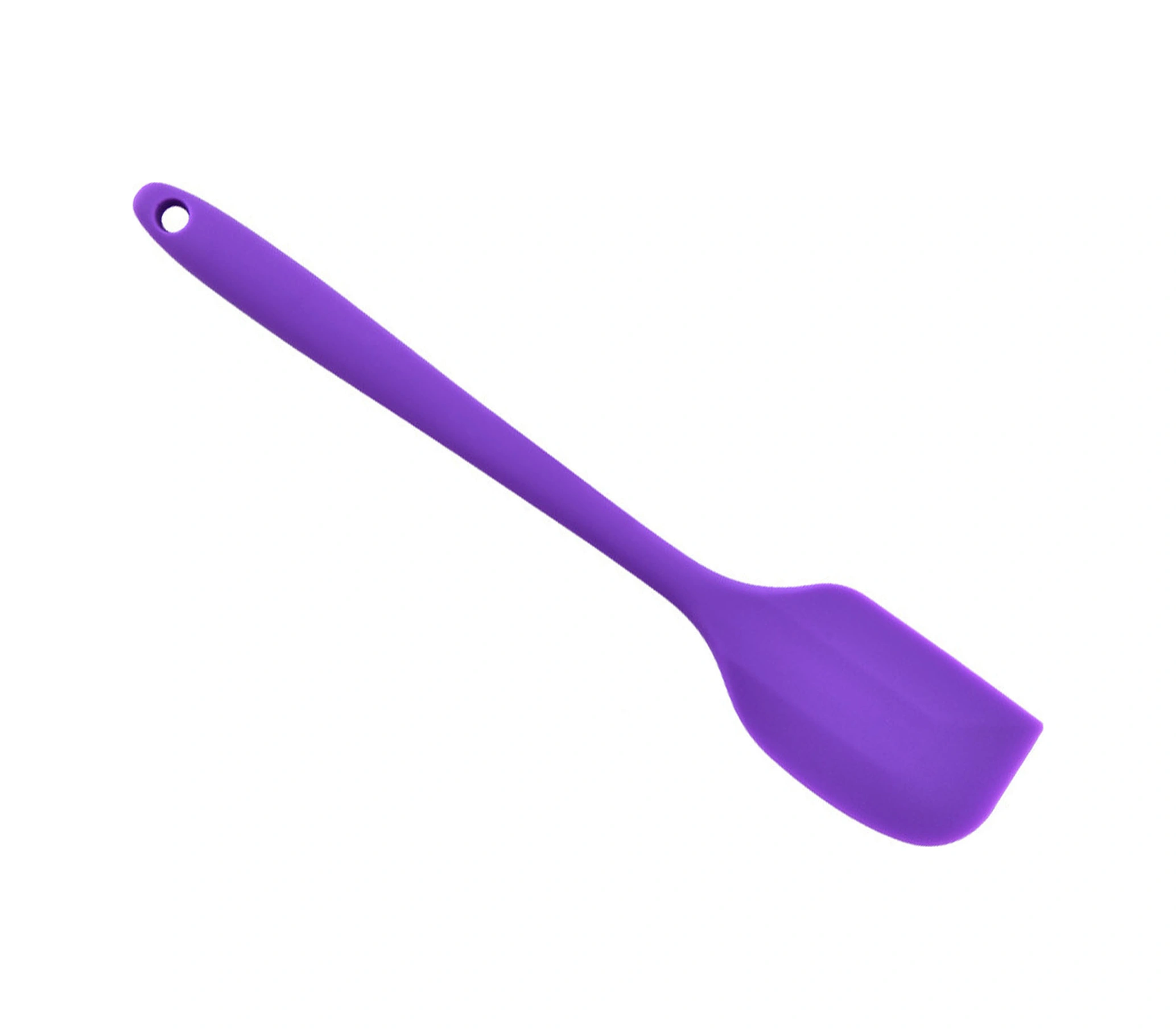 Kosona Mutfak İçin Yemek Dereceli Silikon Spatula - Pasta Kreması Ve Hamurları Uygulamak İçin Esnek, Isıya Dayanıklı Ve Kolay Temizlenir Mor