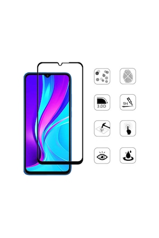Galaxy M32 Zore Kenarları Kırılmaya Dayanıklı Cam Ekran Koruyucu