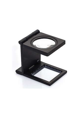 Işıklı B133 Metal Lup Büyüteç 10X 2.5 CM