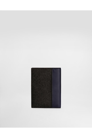 Dolce & Gabbana Dauphine Colored Passport Holder Siyah