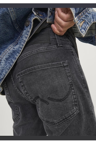 Jack & Jones Erkek Mike 270 Comfort Fit Jean 12246915 Black Denim Siyah