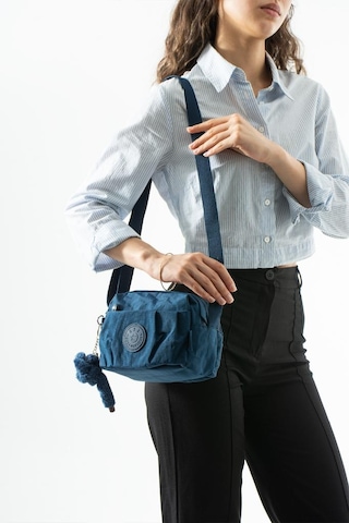Baginn Klinkır Hafif Yağmur Geçirmez Kadın Postacı Çanta Çok Cepli 20 15 Cm Omuz Çantası 571 Collection Lacivert