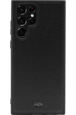 Kajsa Galaxy S22 Ultra Kılıf Kajsa Luxe Collection Hakiki Deri Kapak ZORE-220083