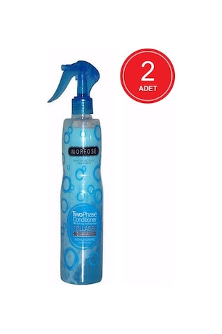 Morfose Collagen Çift Fazlı Mavi Fön Suyu 2 x 400 ML