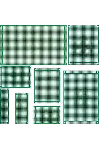 Delikli Plaket Bakır Çift Yüzlü 100x150 Mm / 10x15 Cm 1 Adet Pertinaks