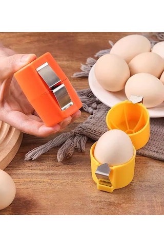 Hijyenik Pratik Yumurta Kırıcı Tek Hamlede Kolay Yumurta Kırma Aparatı Ve Mutfak Yardımcısı