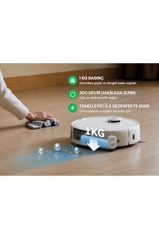 Akıllı Robot Süpürge S20