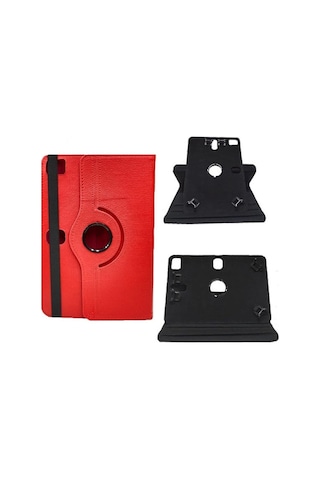 Tab 7l Universal Kancalı Tablet Kılıfı Uyumlu + Nano Ekran Koruyucu + Kalem Kapaklı Kılıf