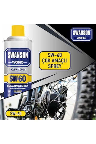 Swanson Works Sw-60 Pas Sökücü Korozyon Önleyici Çok Amaçlı Sprey - 400 Ml