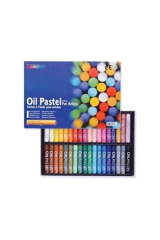 Mungyo Gallery Yağlı Pastel Boya 36 Renk Diğer
