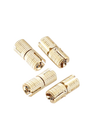 Springsun Tam Bakır Bir Çizgi Manca - 4 Adet Paket 8mm, 180 Açılım, 10kg Yük Kapasitesi, Jya01599 İle Paket Diğer