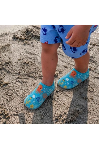 Gripptoes Kaymaz Damla Tabanlı Deniz&havuz Çorabı N2 Çok Renkli