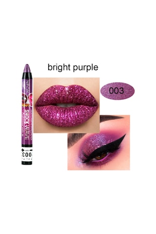 Mufunye Göz Farı Ve Dudak Kalemi Seti, Suya Ve Bulaşmaya Dayanıklı, 03