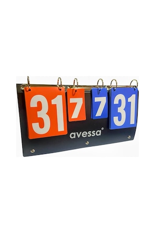 Özel Seri Scr-800 Masa Üstü Scorboard 0-7 0-30 Skor Aleti Sayı Panosu Maç Sayacı