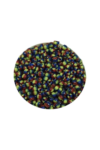Dökme Cam Kum Boncuk 11/0 2 Mm - 60 Gram - Üç Renkli - Bnc067
