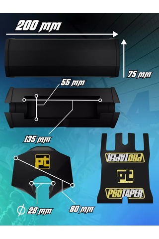 Krıstal Shop Protaper Pitbike Motosiklet Enduro Direksiyon Yastığı 133364777