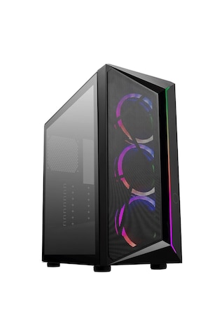 Cooler Master CMP510 TG CP510-KGNN65-S01 650W Mid Tower Oyuncu Bilgisayar Kasası Siyah