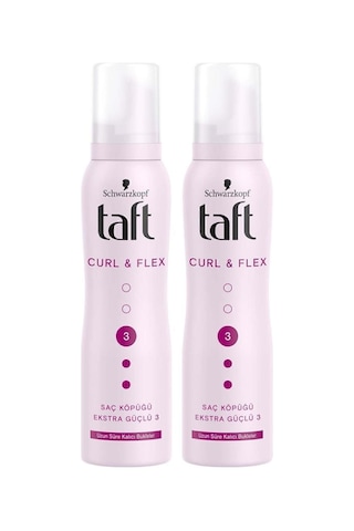 Taft Bukle Belirginleştici Saç Köpüğü No:3 2 x 150 ML