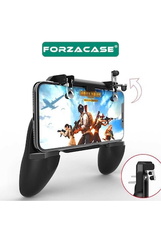 Forzacase 5.5"-6.5" Telefon Oyun Kolu Pubg Tetik Düğmesi - Fc1103