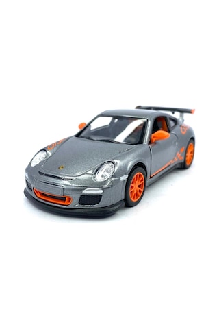 Kinsmart 2010 Porsche 911 Gt3 Rs 1 36 Çek Bırak Model Araba gri