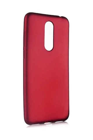 Meizu M6t Kılıf Zore Premier Silikon Kapak Mürdüm