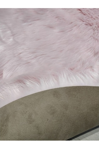 Yamalıhome Peluş Halı Apost Pembe 75 x 200Cm Post Halı