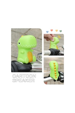 Didadodo Bisiklet Zili: Çocuklar İçin Sevimli Karikatür Kornası, Altın Renkli, Net Sesli Yürümeye Başlayan Çocuklar İçin Altın