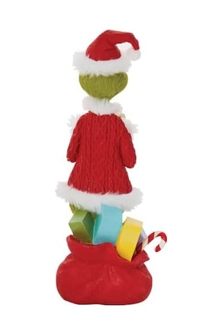 Department 56 Dr. Seuss The Grinch Checking His List Heykelcik, 22 Cm, Çok Renkli