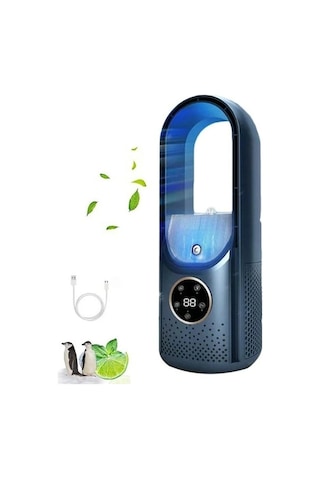 Ebitda Taşınabilir Klima Usb Soğutma Fanı 6 Nem Seviyesi Mini Hava Soğutucu Ev/yatak Odası/ofis İçin