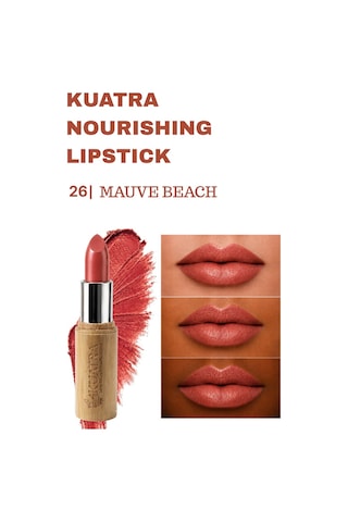 Kuatra Mauve Peach No:26 Doğal Mineral Ruj Nemlendirici Dudak Bakımı