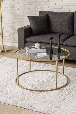 Gold Berlin Orta Sehpa 80cm