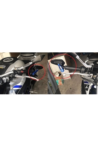 Motosiklet Gidon Aynası Takım Gold - Universal, Motosiklet Modifiye Ayna