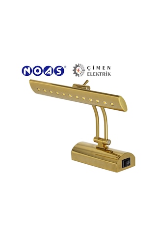 Noas Yl85 2502 Gold Kasa Sevilla Led Aplik 5w 3200k Gün Işığı Gold