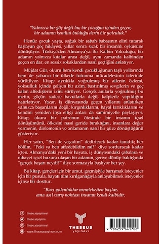 Türkiye Den Almanya Ya Bir Kalbin Yolculuğu - Müjdat Gür - Theseus Yayınevi