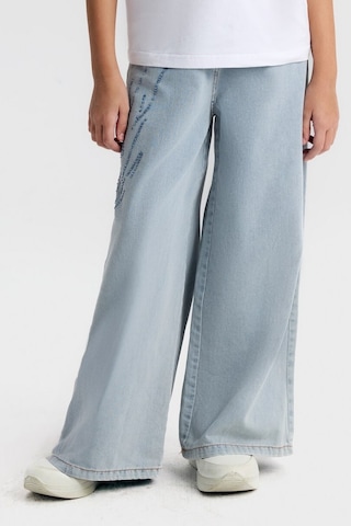 Xo Kids Kız Çocuk Jean Pantolon 8-14 Yaş 51706 Mavi