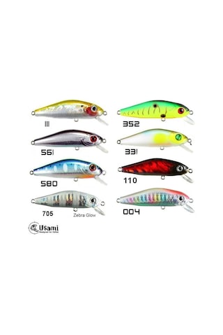 Usami Minn Shad 58F-Sr 4.6 G Maket Balık (2519151)