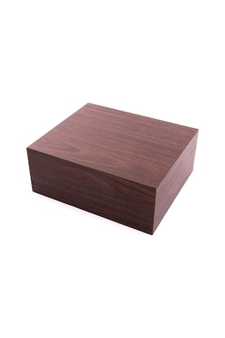 Hauser Kahve Ahşap Baskı Humidor 561273