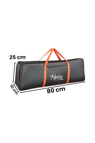 Midex Cs-80a Org Çantası Ps-1500 Org İçin Çanta Kılıf 10x25x80 Cm