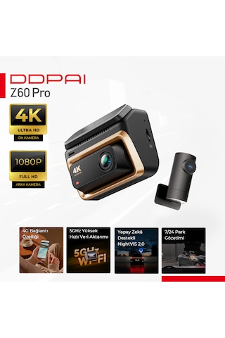 Ddpaı Z60 Pro Araç İçi Kamera