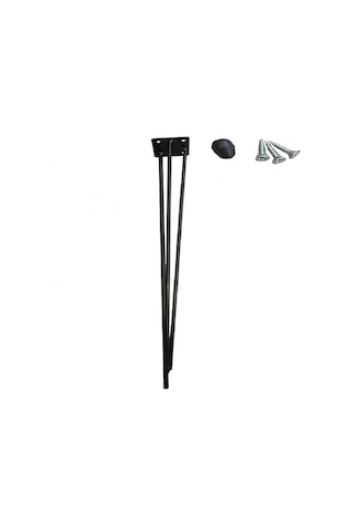 Metal Firkete Ayak 42 Cm 4lü Set Masa Orta Sehpa Zigon Kütük Ayak