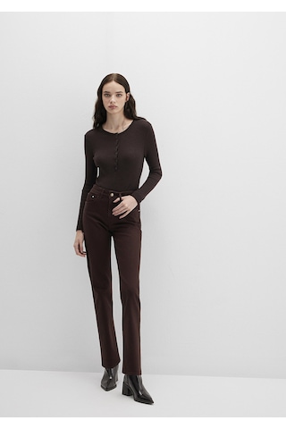 Mavi - New York Kahverengi Gabardin Pantolon 101441-91340