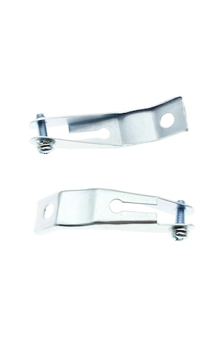 Yaleker Gümüş Metal Önlüğü Retro Bisiklet Led Farı - Gece Görünürlüğü Sağlar - Pil Dahil Değil Gümüş