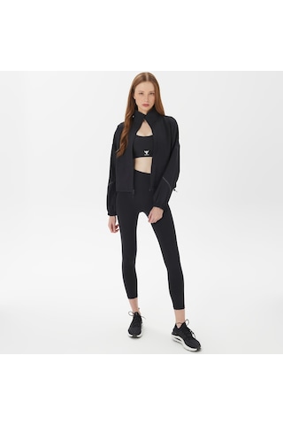 Under Armour Unstoppable Kadın Siyah Rüzgarlık Düz 1374889 2800282