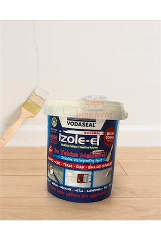 Izole Et 650 Gr Şeffaf Modifiye Polimer Su Yalıtım Malzemesi