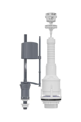 Mega 3004 Basmalı Rezarvuar İç Takımı Beyaz - Gri