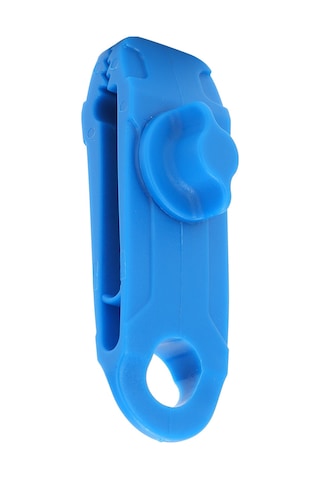 Xindoker Dış Mekan Çadır Kancası - Stormproof Tente Sabitleyici, Ayarlandırabilir Makyajlı Nilon Klips, Mavi 21g Diğer