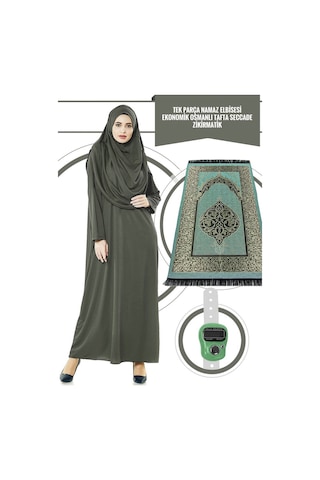 5 Farklı Renk Tek Parça Namaz Elbisesi - Seccade