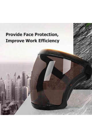 Springsun 120 C Yüksek Isıya Dayanıklı Nefes Alabilir Çok Amaçlı Yüz Siperi - Dahili Pm2.5 Filtre