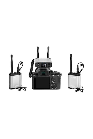 Saramonic Vlink2 Kit2 (TX+TX+RX) 2.4 GHz Kablosuz Mikrofon Sistemi